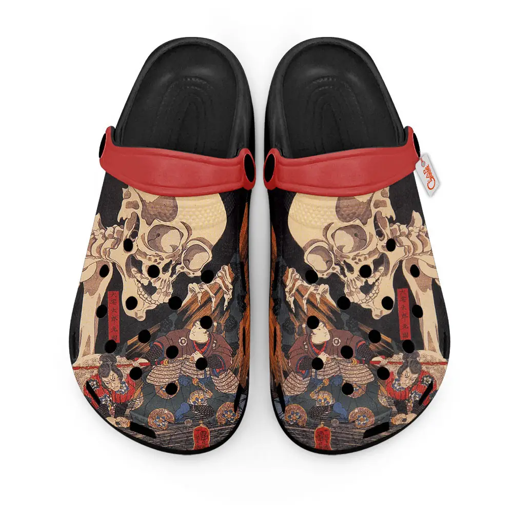 Gashadokuro Japan Horror Halloween Premium EVA Clogs