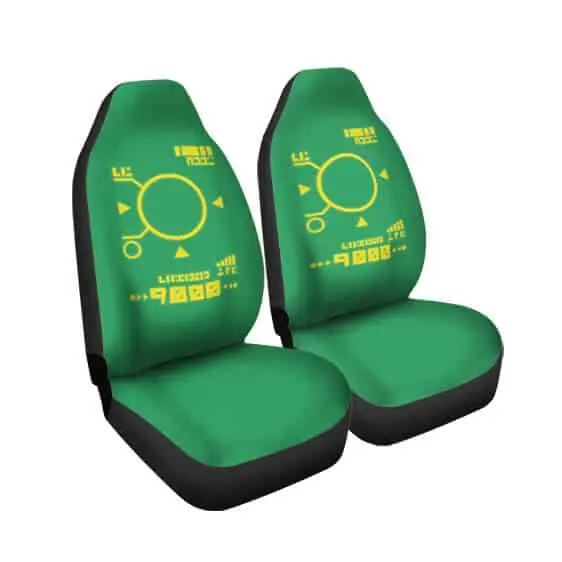 Geiger Counter Power Reading Meter Dope DBZ Car Seat Cover