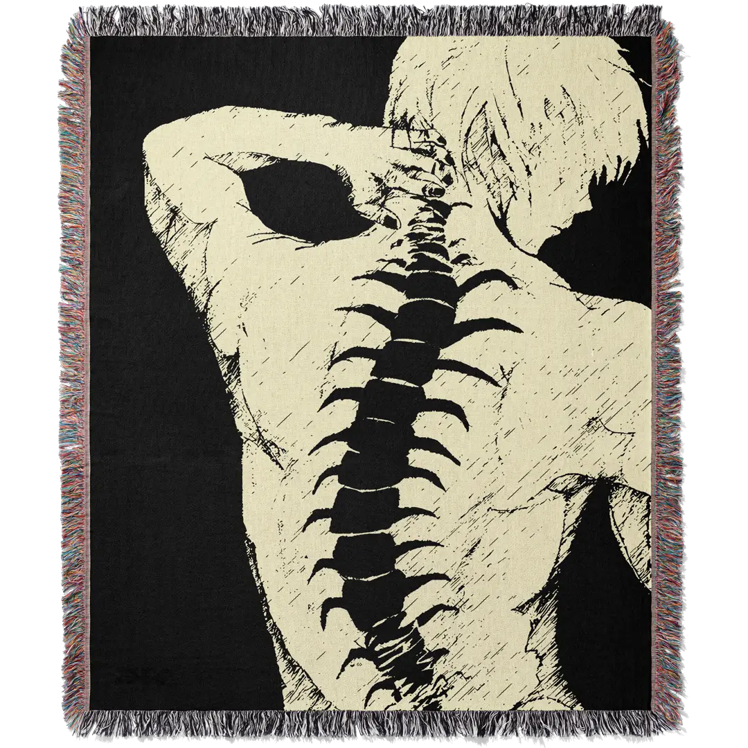 Ghoul 2 Woven Blanket Tapestry