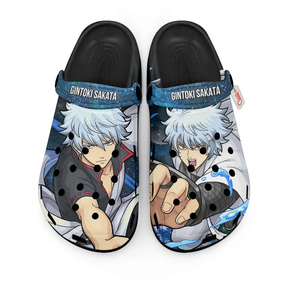 Gintoki Sakata Premium EVA Clogs Custom Name