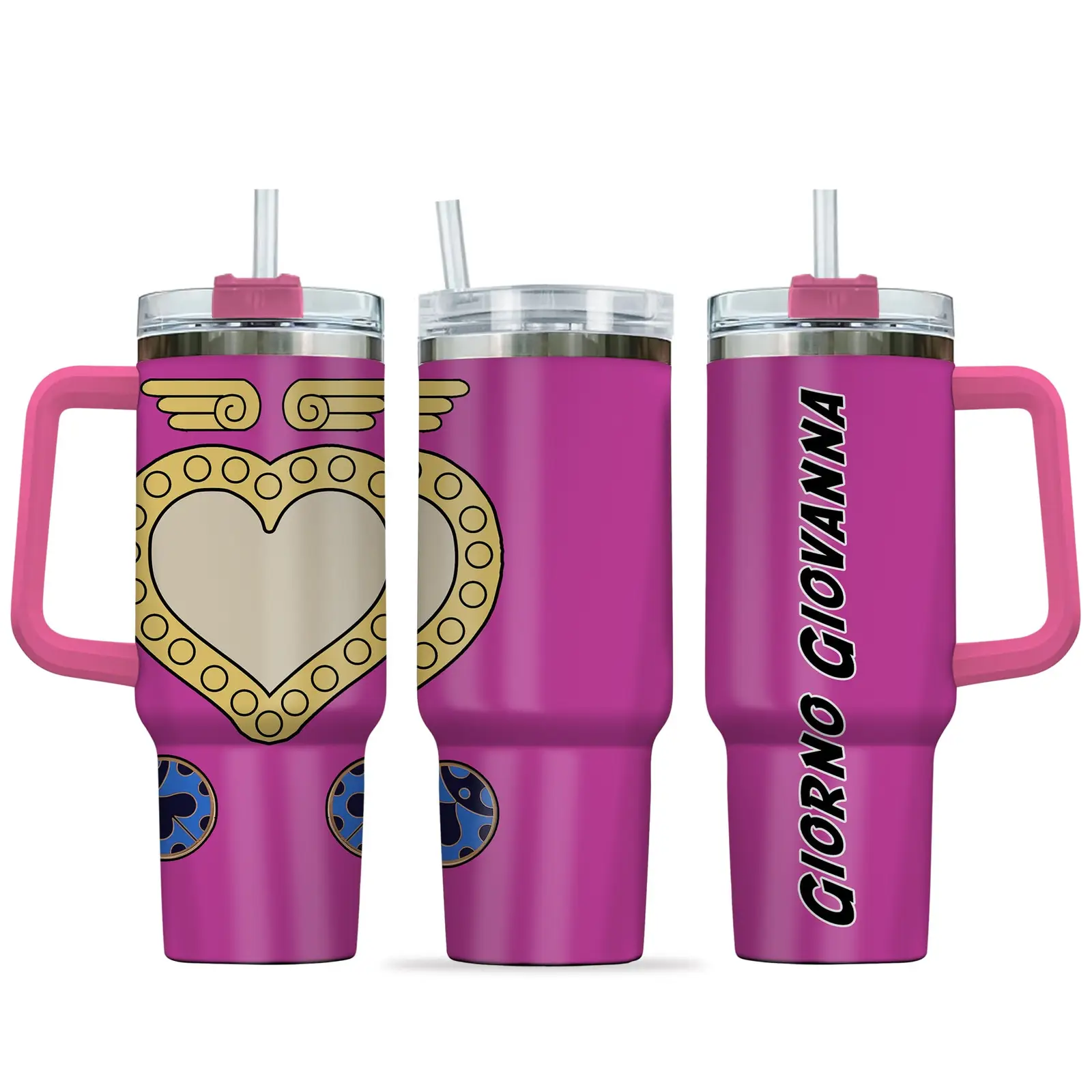 Giorno Giovanna Anime Tumbler 40oz