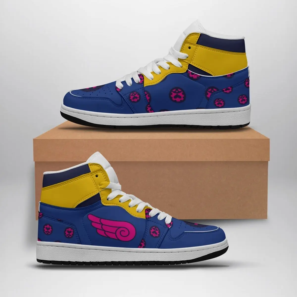Giorno Manga Jojo's Bizarre Adventure Air Jordan 1 Shoes