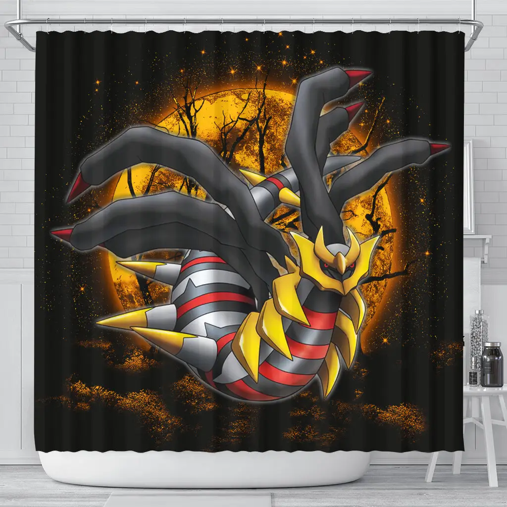 Giratina Moonlight Shower Curtain
