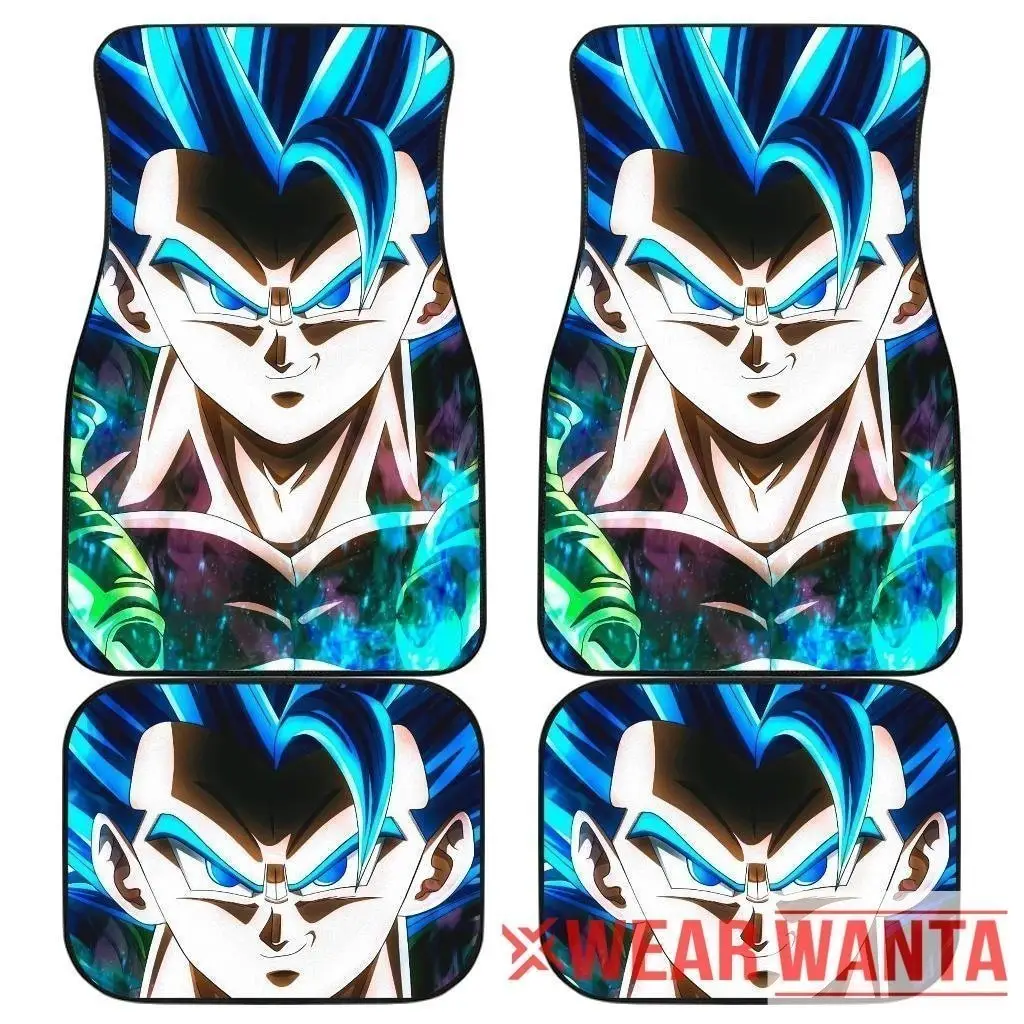 Gogeta Car Floor Mats Custom Dragon Ball Anime Car Accessories