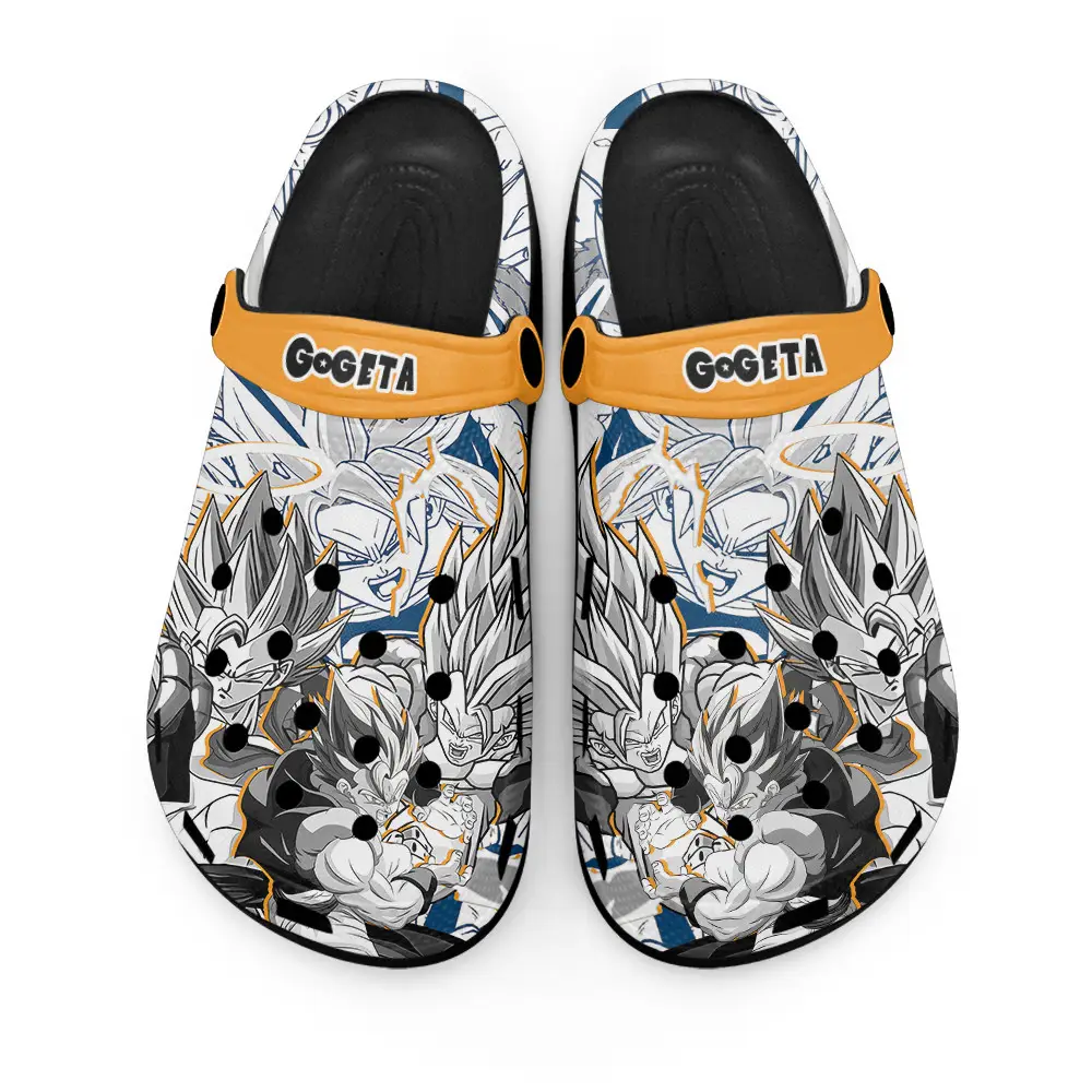 Gogeta Premium EVA Clogs Custom Name
