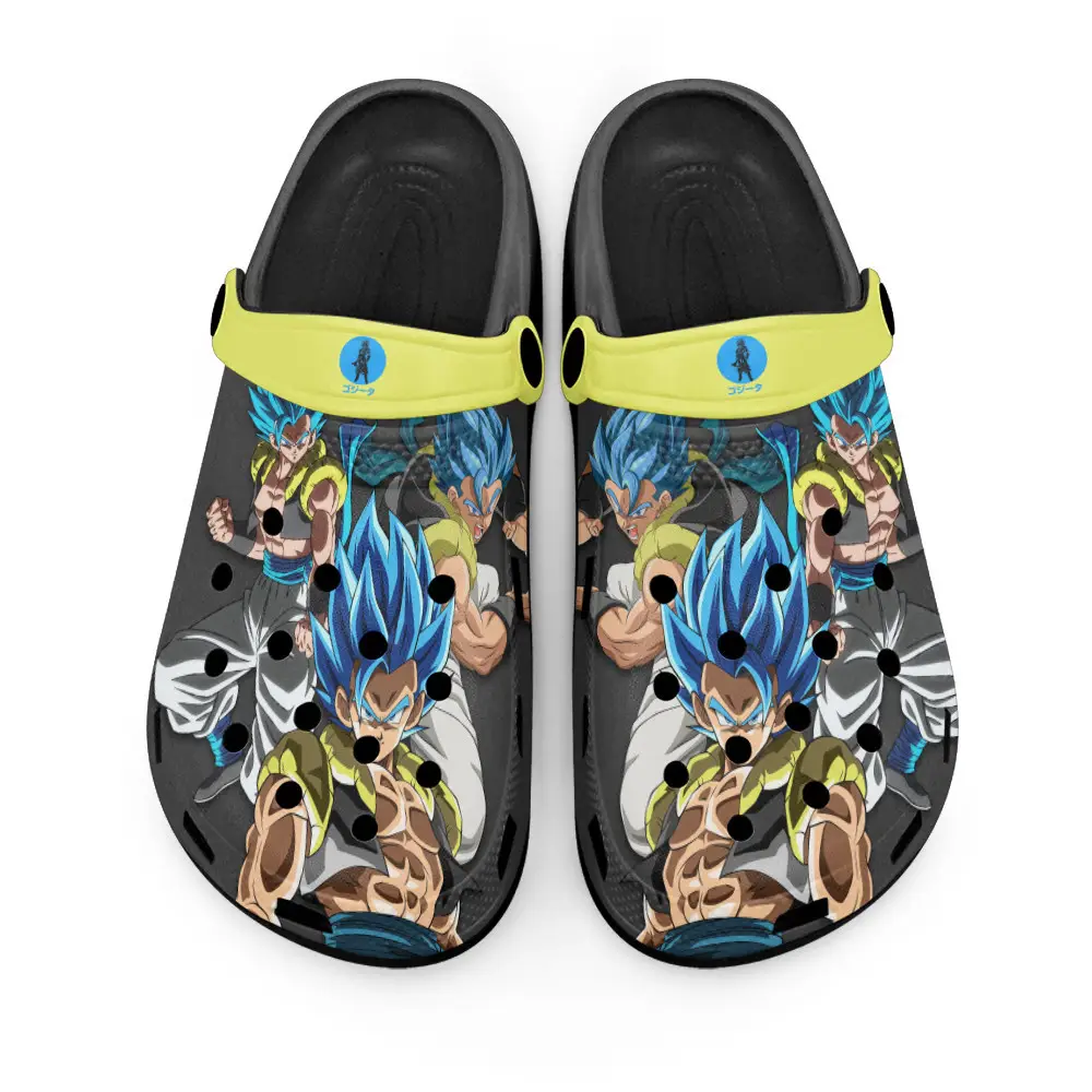 Gogeta Premium EVA Clogs Pattern Style
