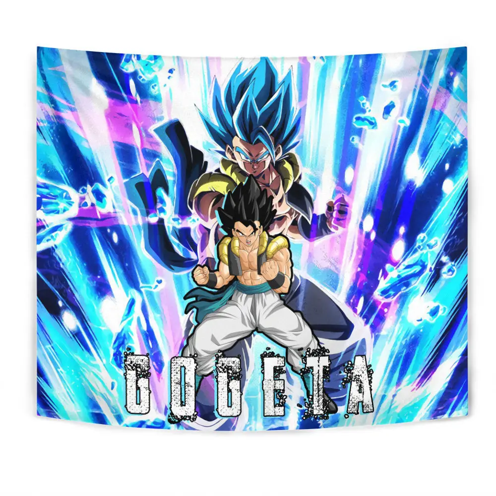 Gogeta Tapestry Custom Anime Home Decor