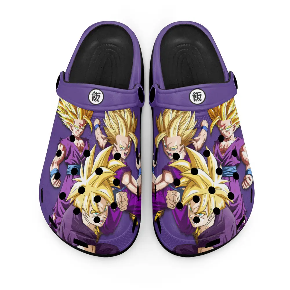 Gohan SSJ Premium EVA Clogs Pattern Style