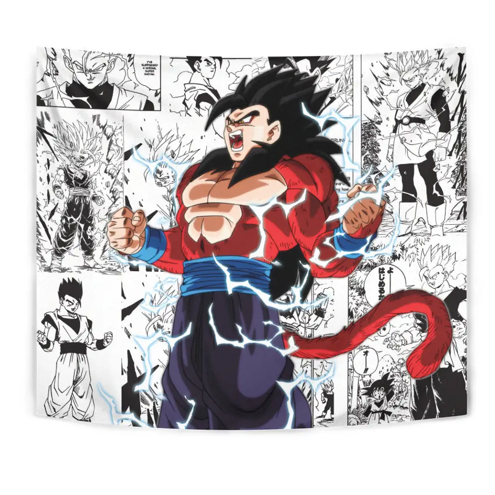 Gohan SSj4 Tapestry Custom Anime Manga Wall Decor