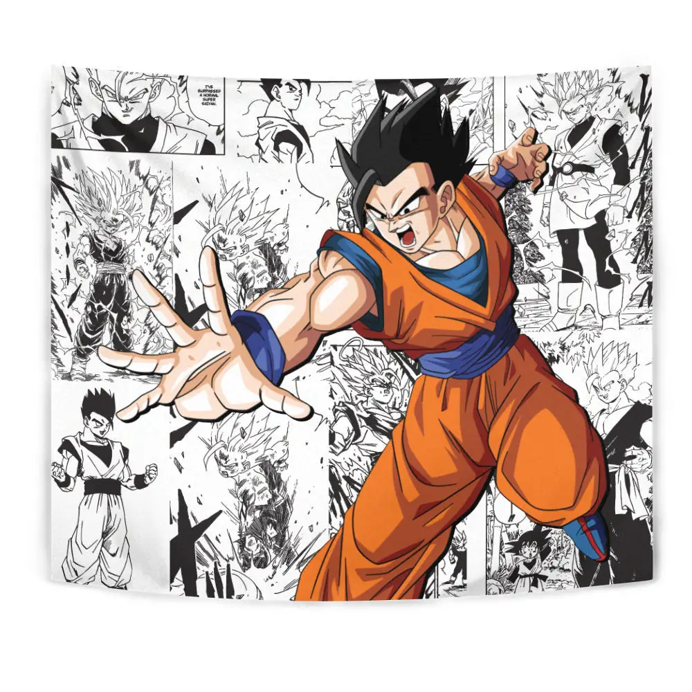 Gohan Tapestry Custom Anime Manga Wall Decor
