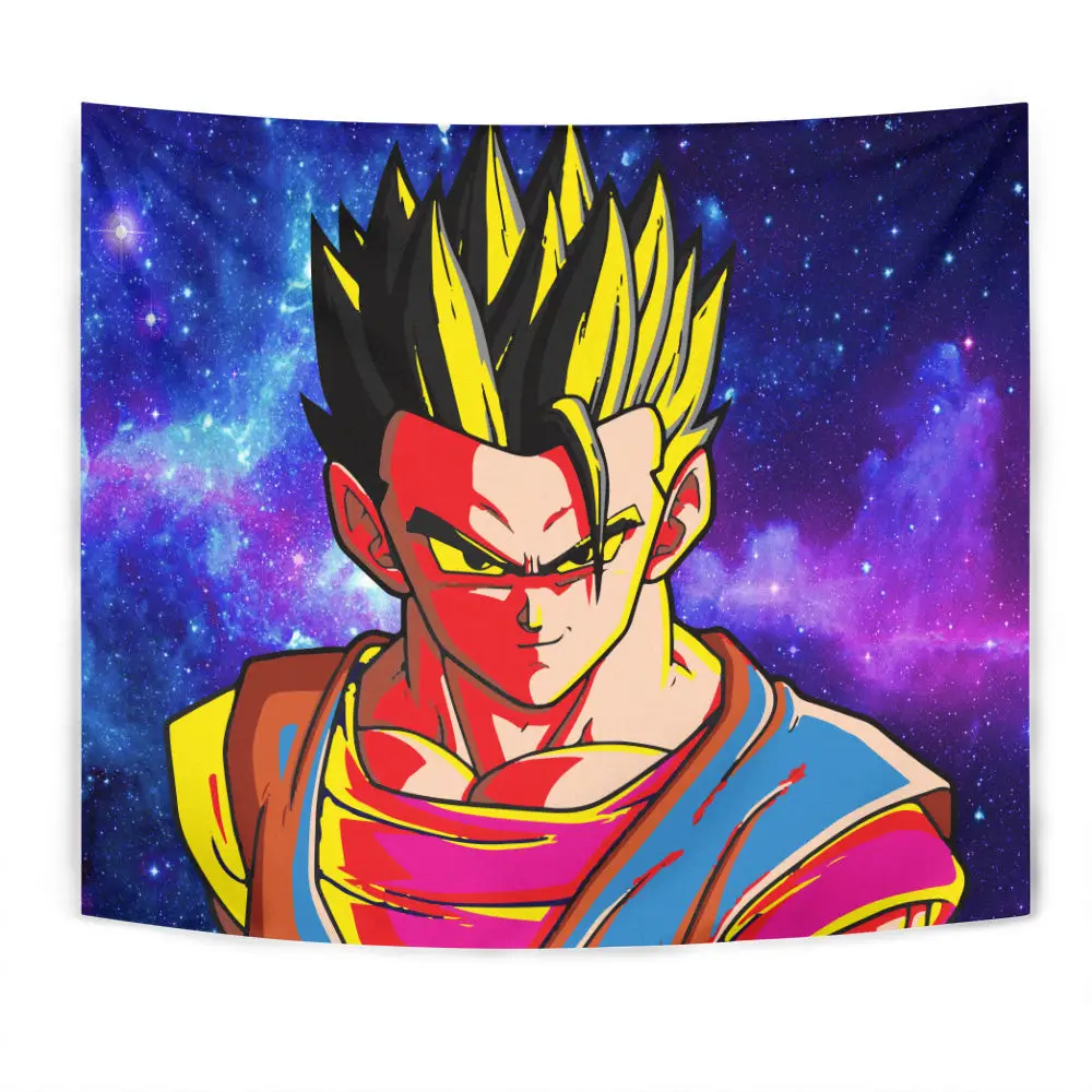 Gohan Tapestry Custom Anime Wall Decor