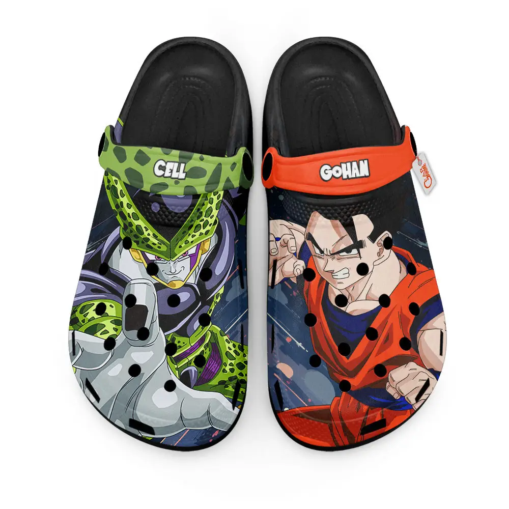 Gohan vs Cell Edition Custom Anime Clogs