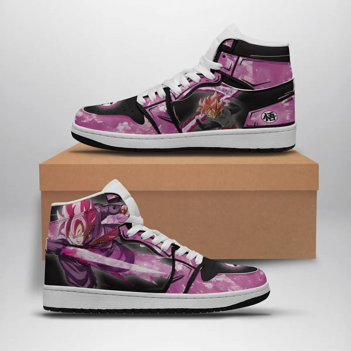 Goku Black Rose Dragon Ball Z Air Jordan 1 Shoes
