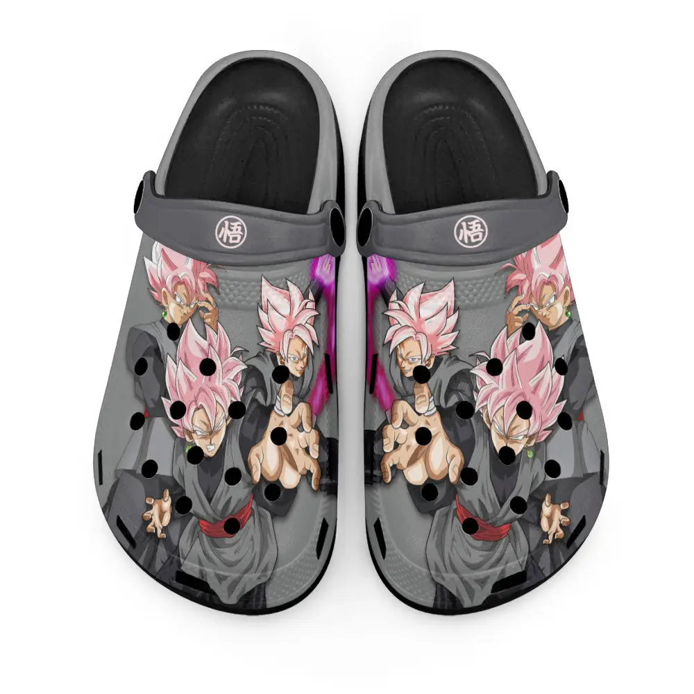 Goku Black Rose Premium EVA Clogs Pattern Style