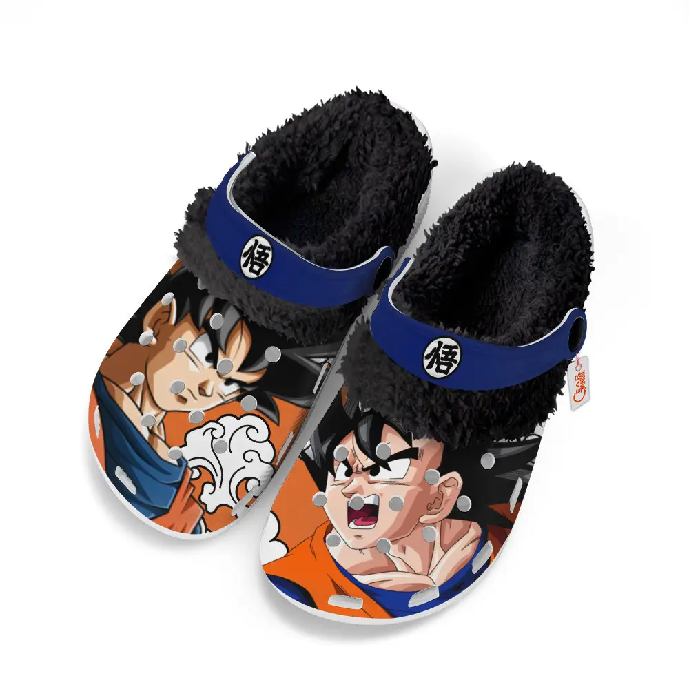 Goku Fleece-Lined Clogs