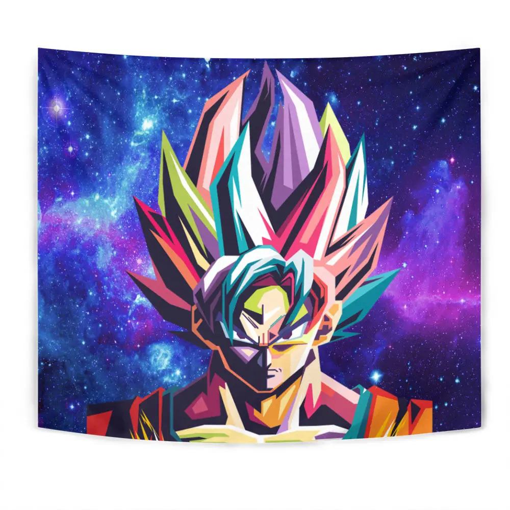 Goku Tapestry Custom Anime Wall Decor