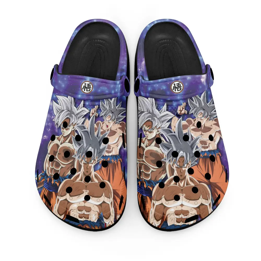 Goku Ultra Instinct Premium EVA Clogs Pattern Style