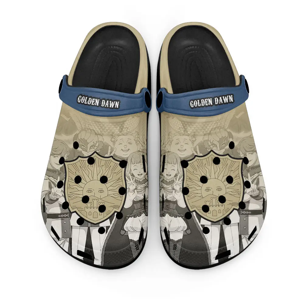 Golden Dawn Premium EVA Clogs Custom Name