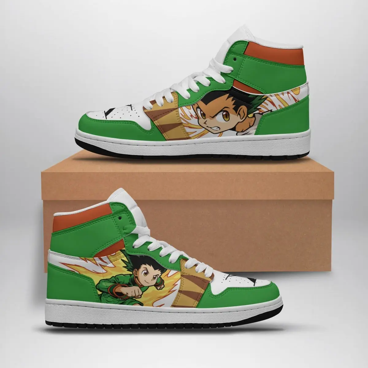 Gon Freecs Hunter X Hunter Air Jordan 1 Shoes