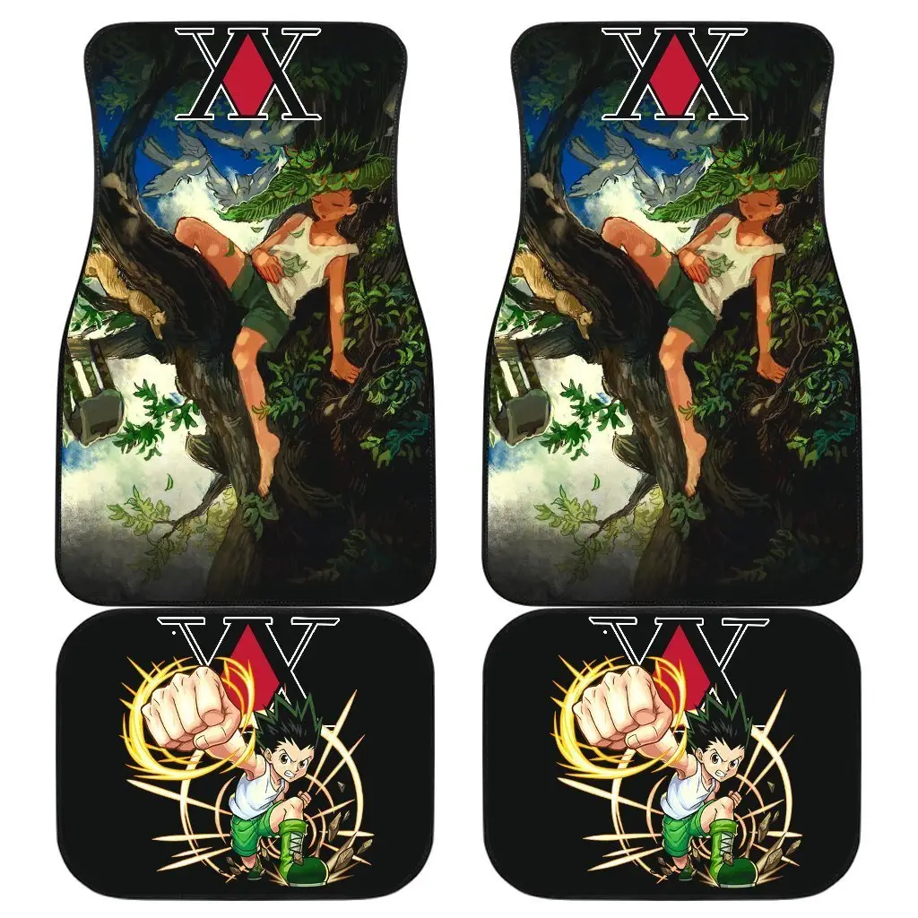 Gon Freecss Hunter X Hunter Uniform Car Floor Mats Anime