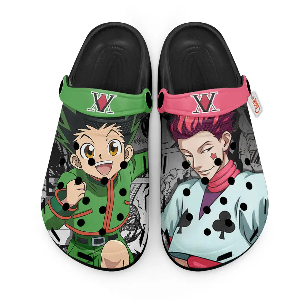 Gon Freecss x Hisoka Edition Custom Anime Clogs