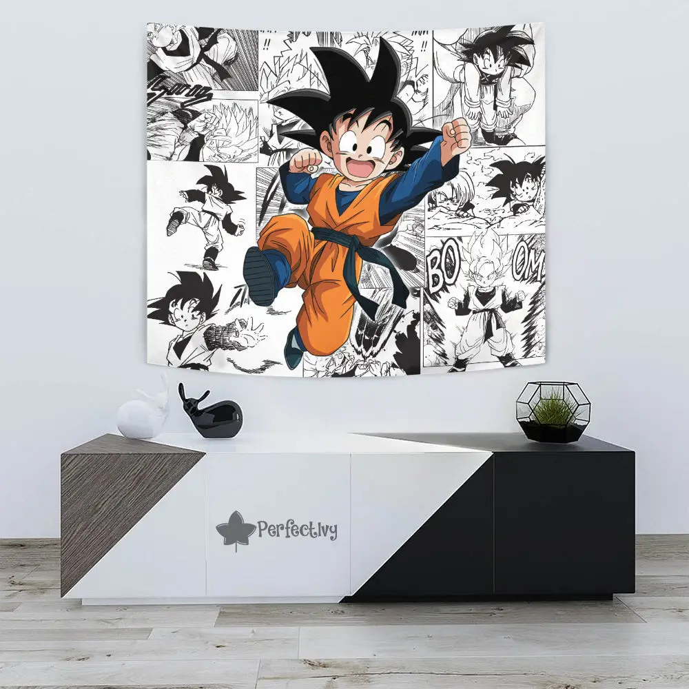Goten Tapestry Custom Anime Manga Wall Decor