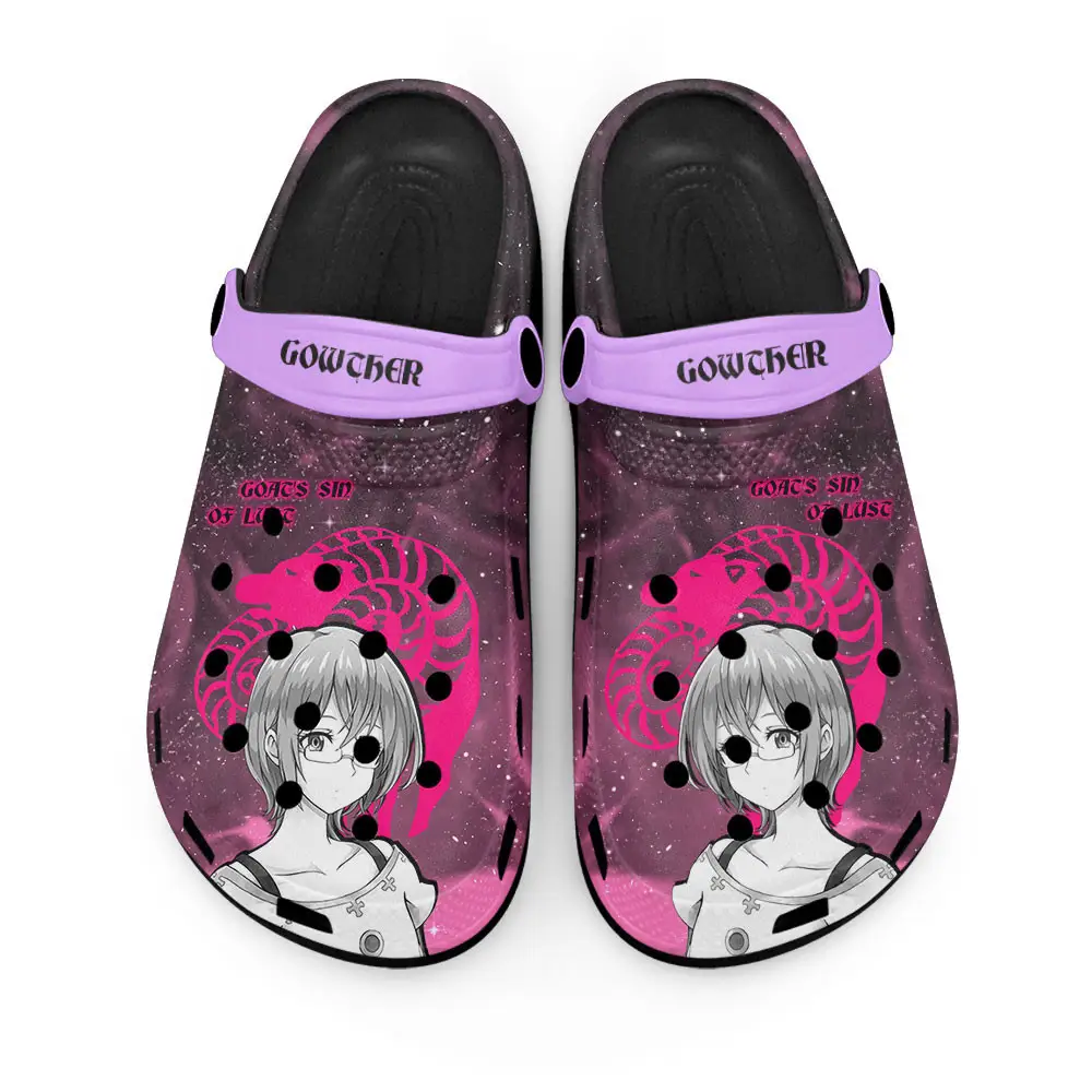 Gowther Lust Premium EVA Clogs Custom Name