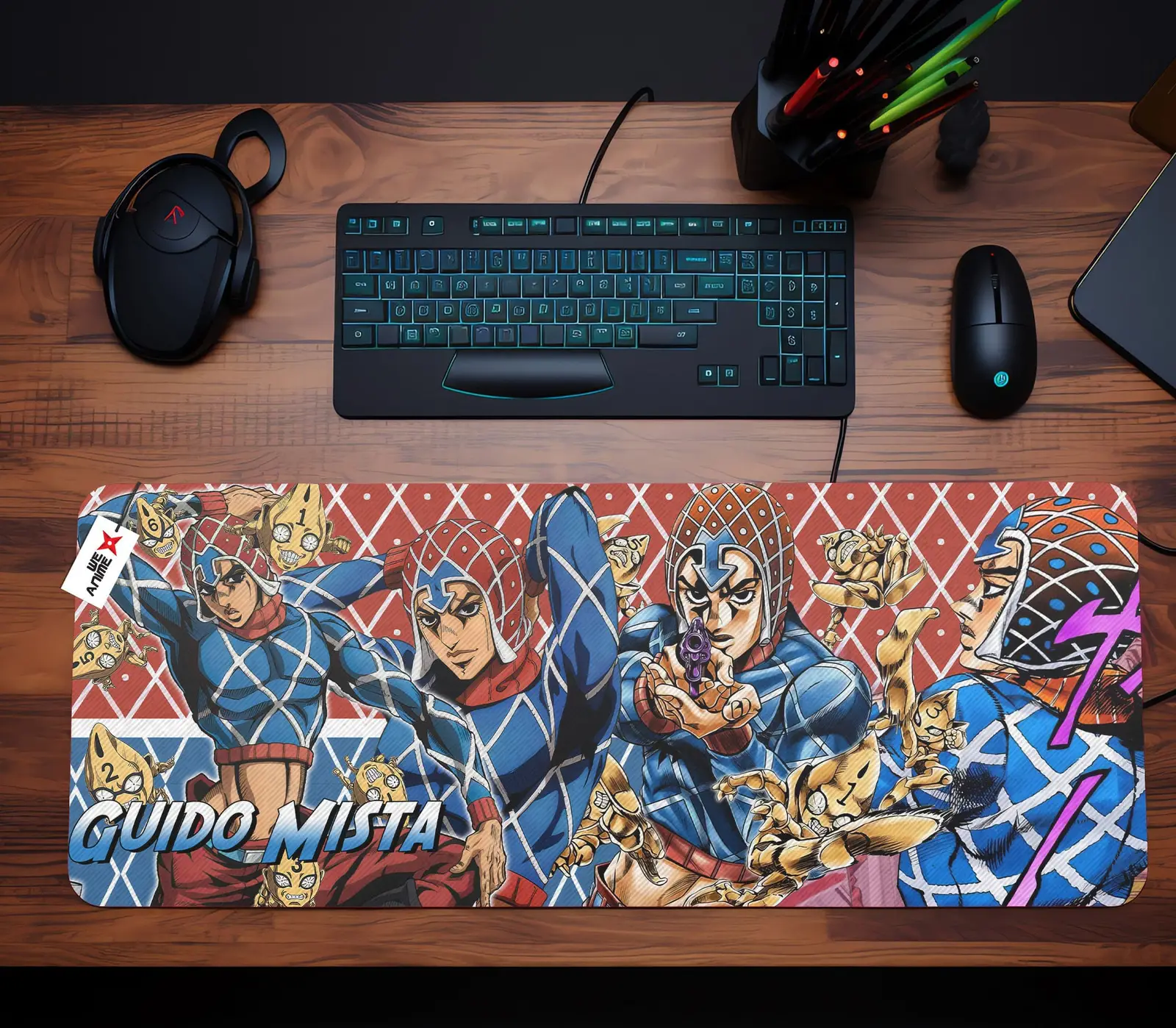 Guido Mista Mouse Mats Personalized Name Custom