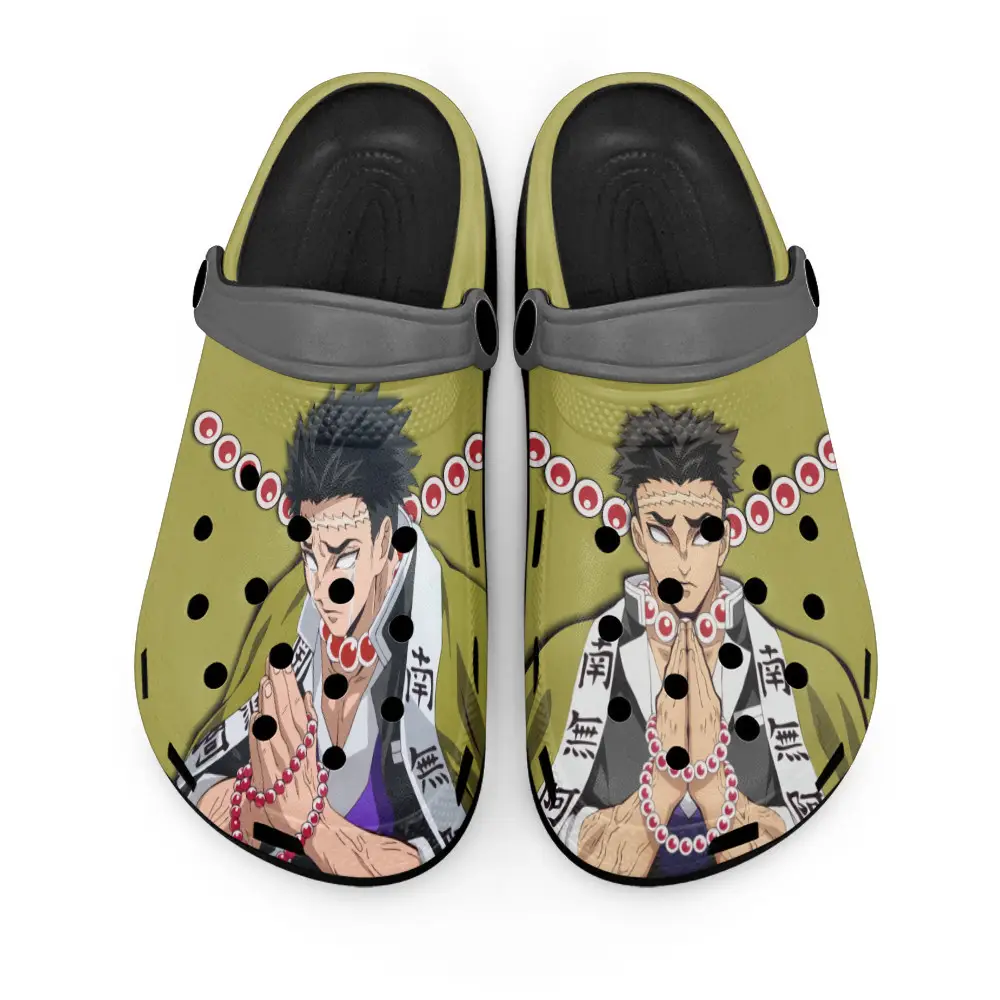 Gyomei Himejima Edition Custom Anime Clogs