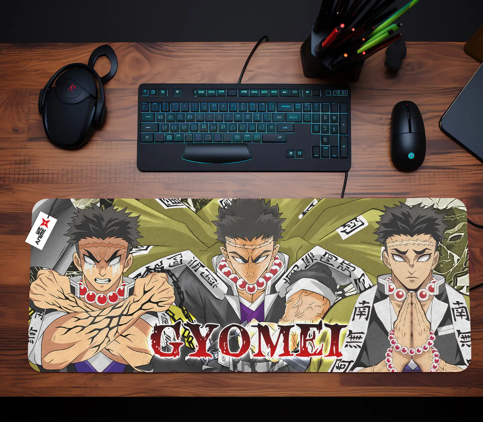 Gyomei Himejima Mouse Mat Personalized Name