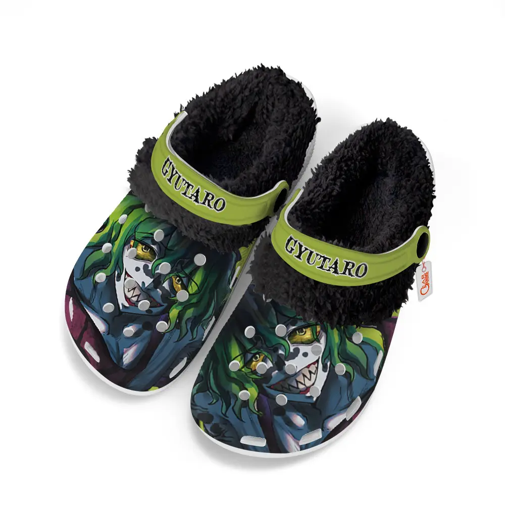 Gyutaro Fleece-Lined Clogs Custom Name