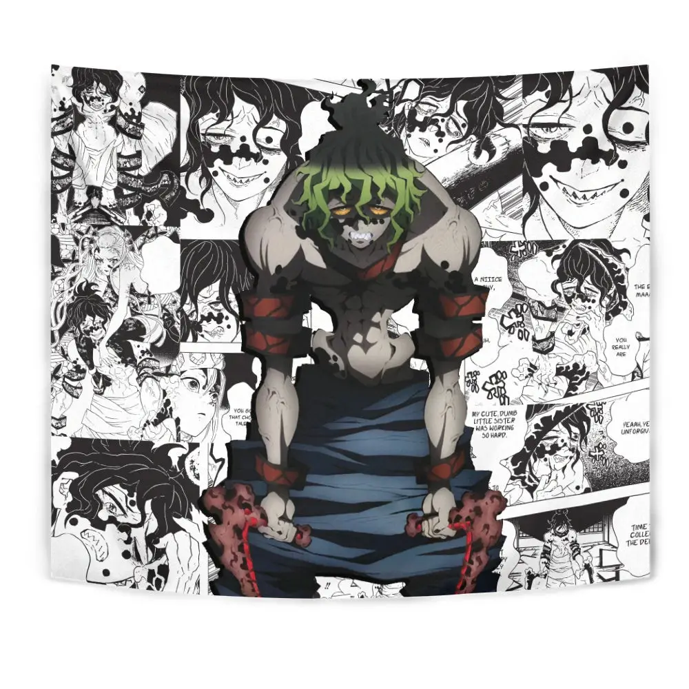 Gyutaro Tapestry Custom Anime Manga Wall Decor