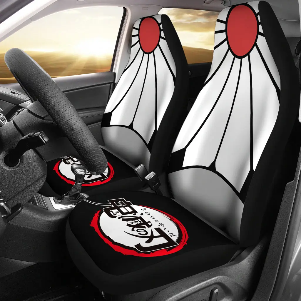 Hanafuda Rising Sun Tanjiro Car Seat Covers