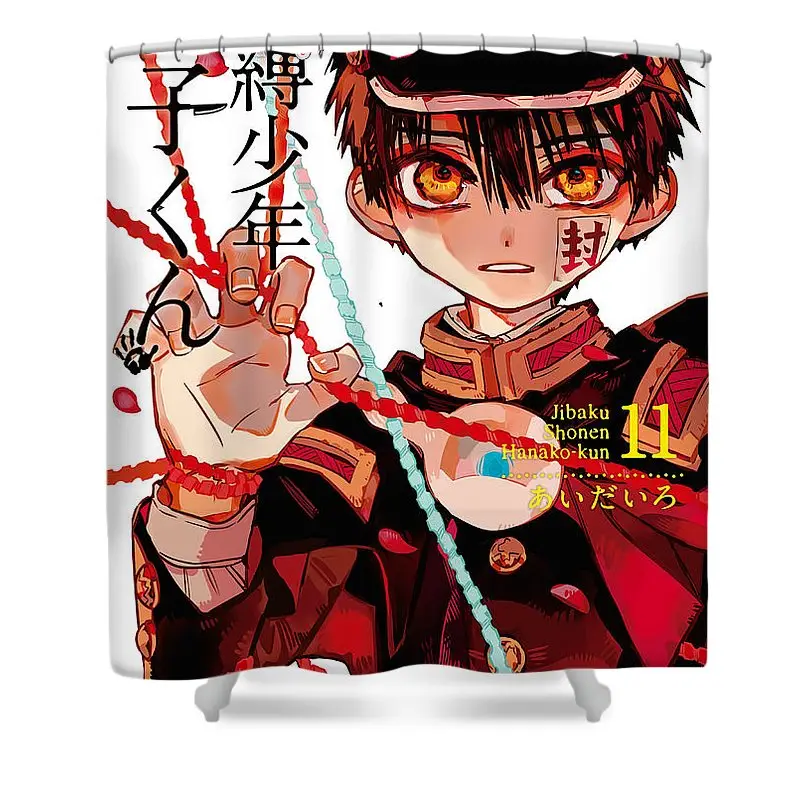 Hanako-kun Bound Shower Curtain | Anime Shower Curtains
