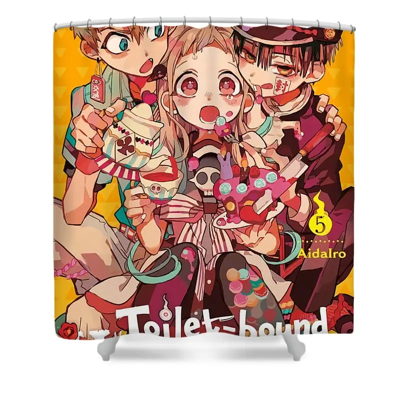 Hanako-kun Coldly Shower Curtain | Anime Shower Curtains