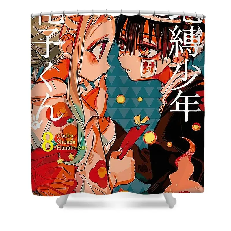 Hanako-kun Funny Shower Curtain | Anime Shower Curtains