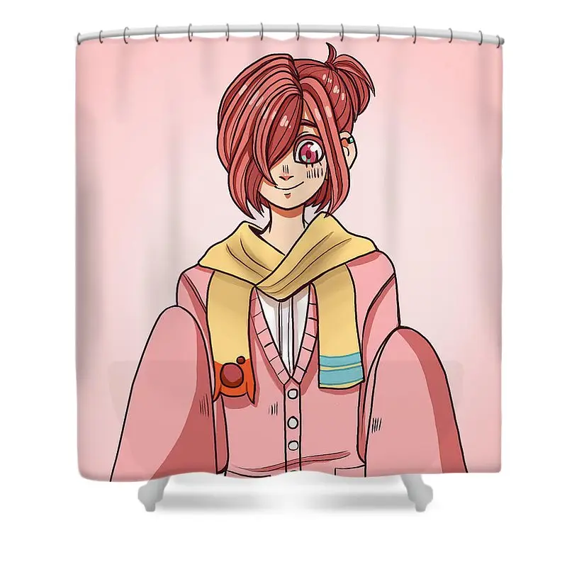 Hanako-kun Mitsuba Shower Curtain | Anime Shower Curtains