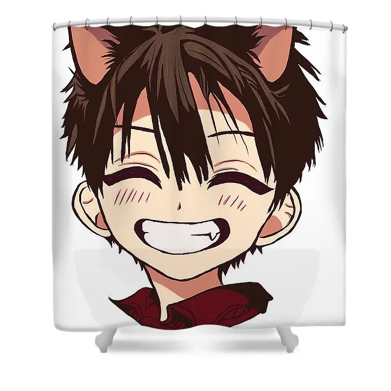 Hanako-kun Smile Shower Curtain | Anime Shower Curtains