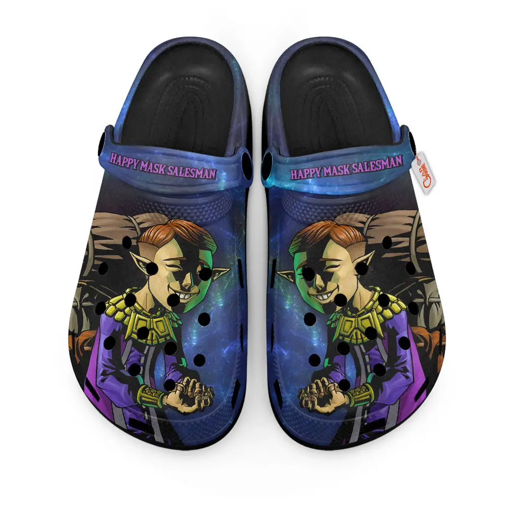 Happy Mask Salesman Premium Clogs Legend of Zelda Personalized
