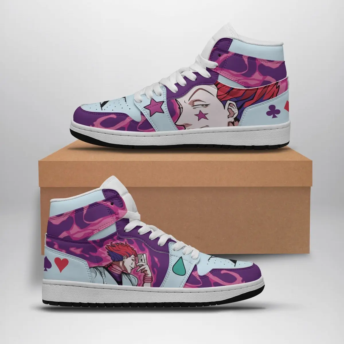 Hisoka Aura Hunter X Hunter Air Jordan 1 Shoes