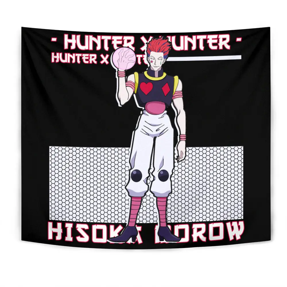 Hisoka Morow Tapestry Custom Anime Home Decor