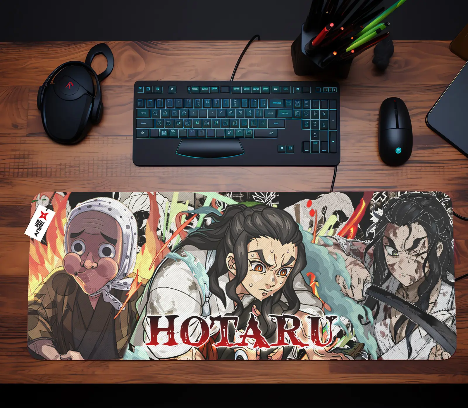 Hotaru Haganezuka Mouse Mat Personalized Name