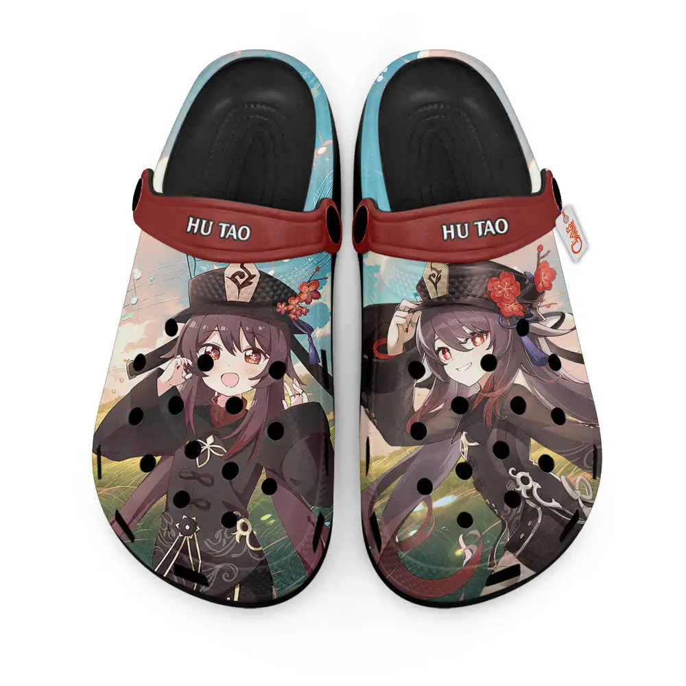 Hu Tao Genshin Impact Edition Premium Clogs Personalized Name