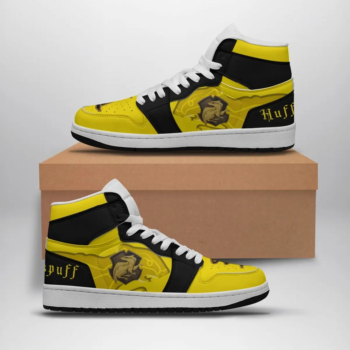 Hufflepuff Harry Potter Air Jordan 1 Shoes