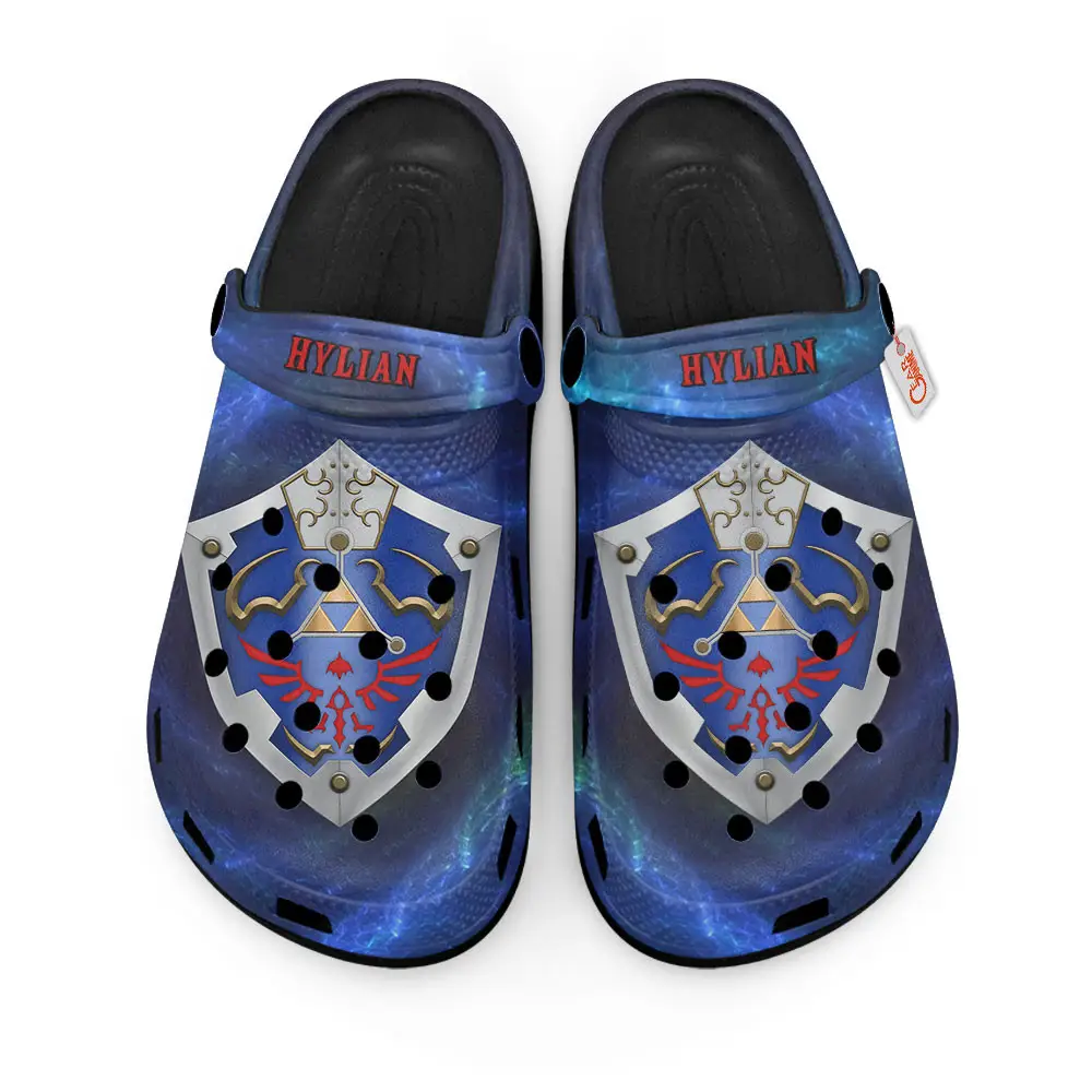 Hylian Premium Clogs Legend of Zelda Personalized