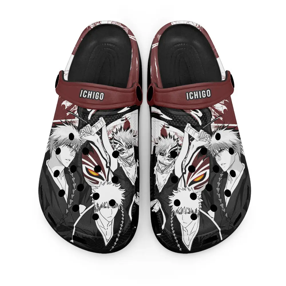 Ichigo Kurosaki Personalized Anime Clogs