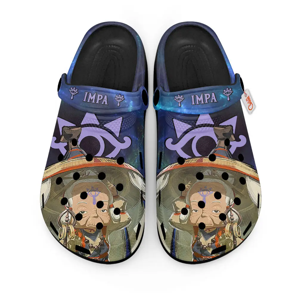 Impa Premium Clogs Legend of Zelda Personalized