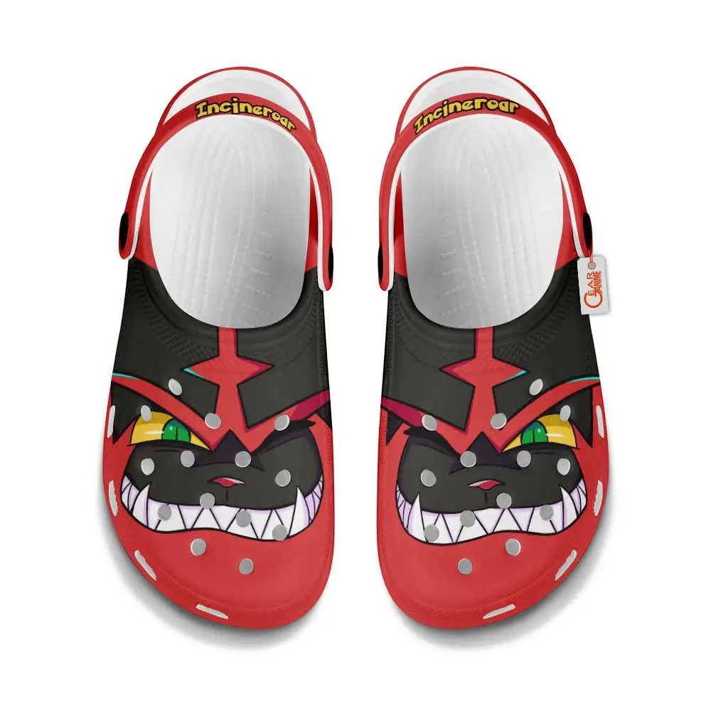Incineroar Edition Custom Anime Clogs Funny Style