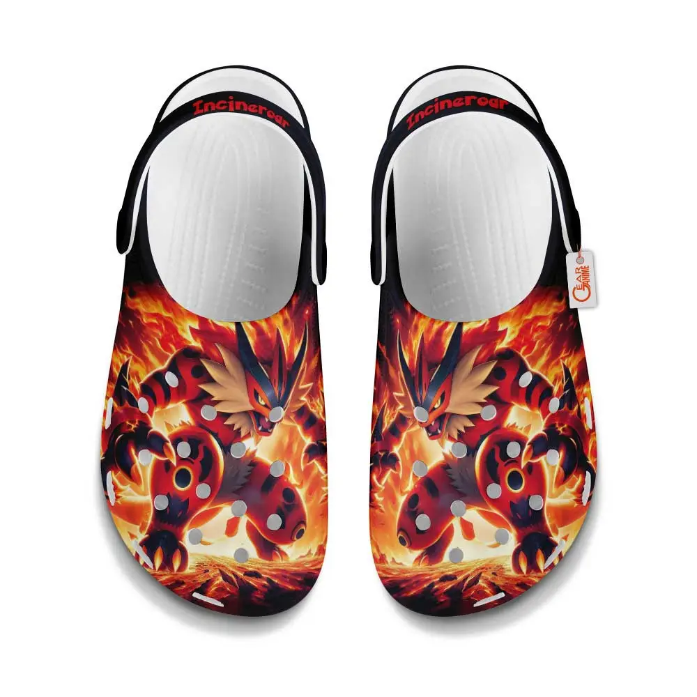 Incineroar Premium EVA Clogs Art Style
