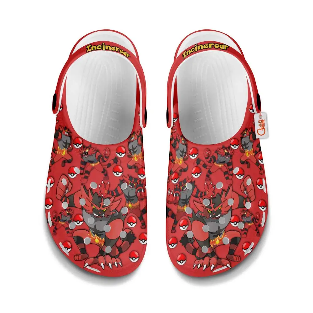 Incineroar Premium EVA Clogs Pattern Style